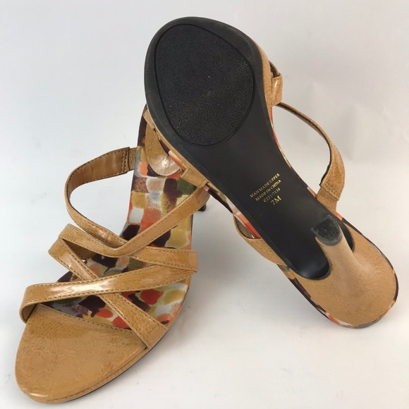 Ann Marino Women's Straps Heel Sandals Size 7M - Picture 7 of 8